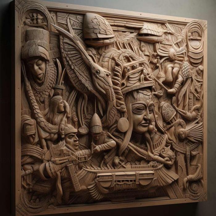 نموذج ثلاثي الأبعاد لآلة CNC 3D Art 